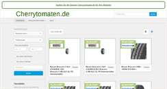 Desktop Screenshot of cherrytomaten.de