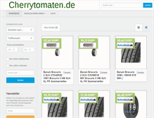 Tablet Screenshot of cherrytomaten.de